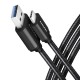 Axagon BUCM3-AM15AB cable USB 1,5 m USB 3.2 Gen 1 (3.1 Gen 1) USB C USB A Negro